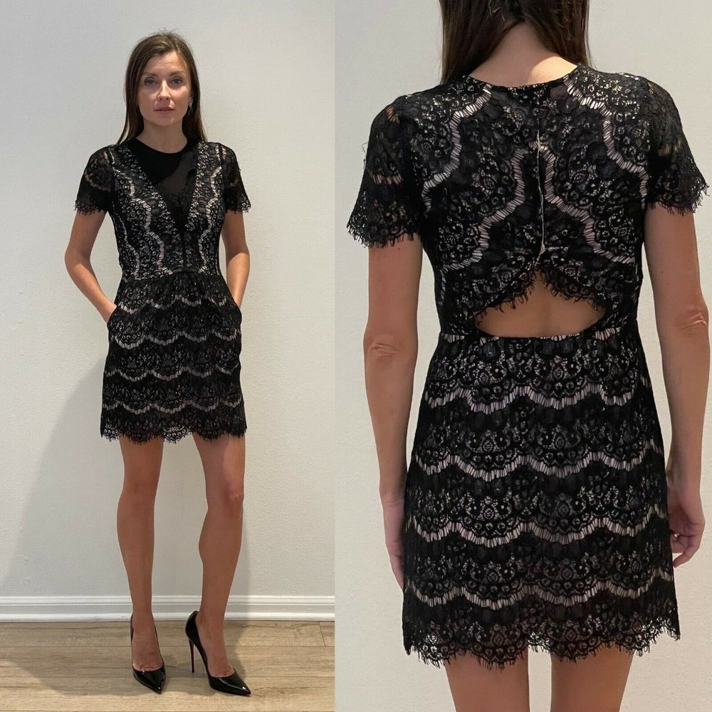 Dolce Vita Saurus Eyelash Lace Dress XS